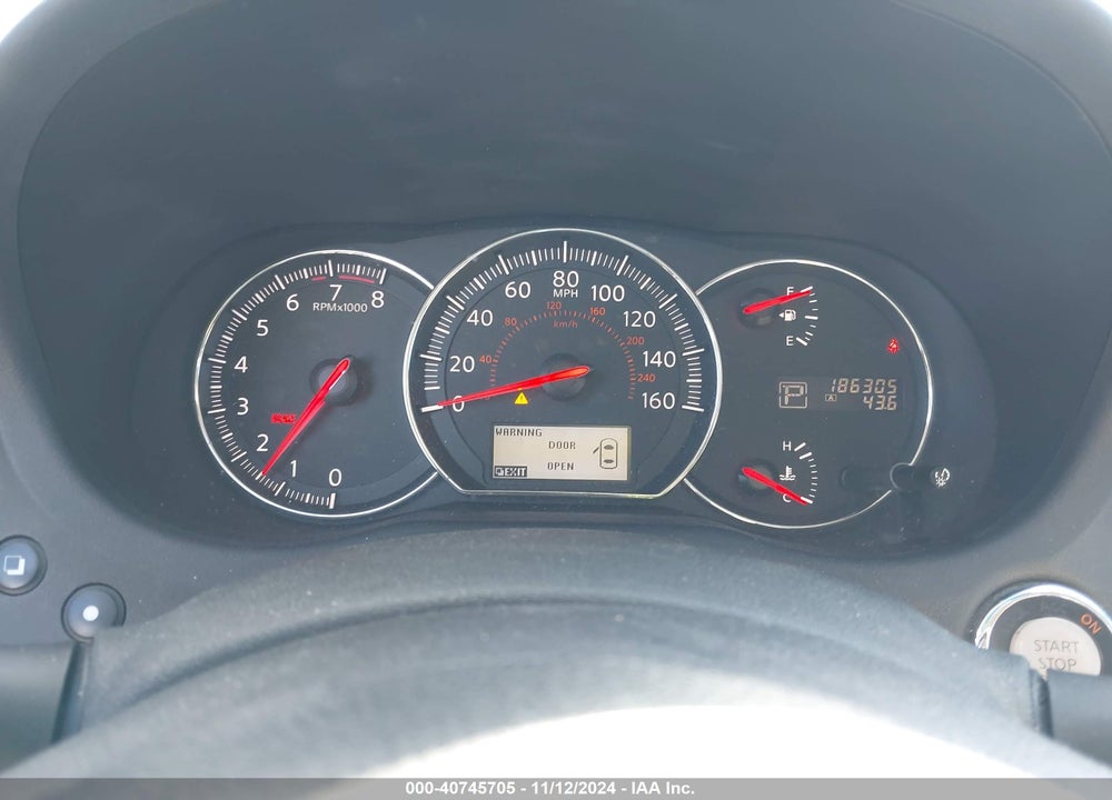 2012 NISSAN MAXIMA 3.5 SV VIN: 1N4AA5AP0CC823823