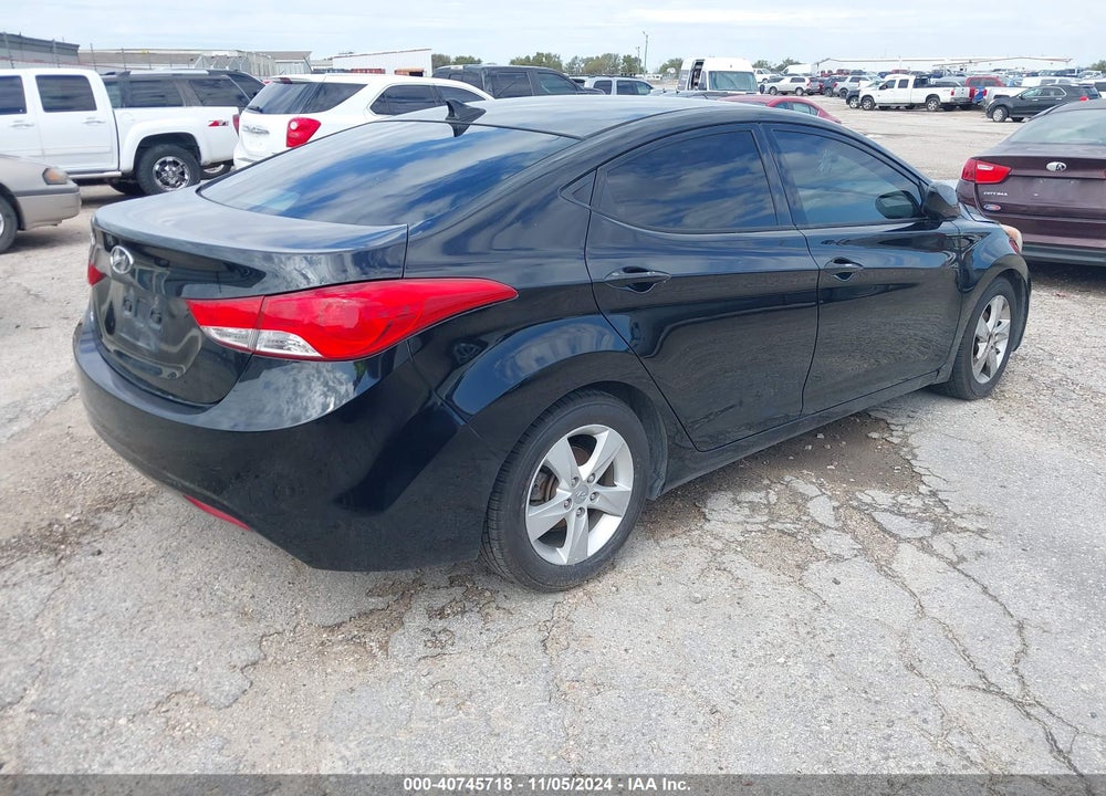 2013 HYUNDAI ELANTRA GLS VIN: 5NPDH4AE0DH265148