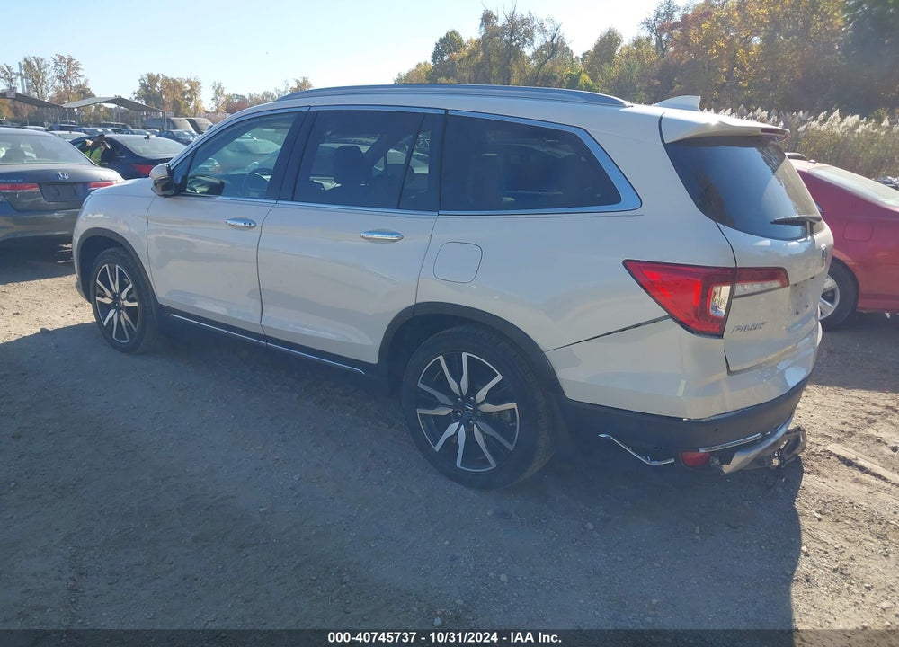 2019 HONDA PILOT ELITE VIN: 5FNYF6H0XKB036646