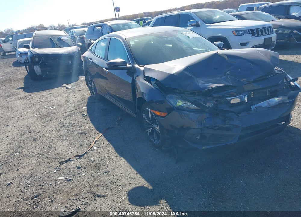 2016 HONDA CIVIC TOURING VIN: 19XFC1F91GE214185