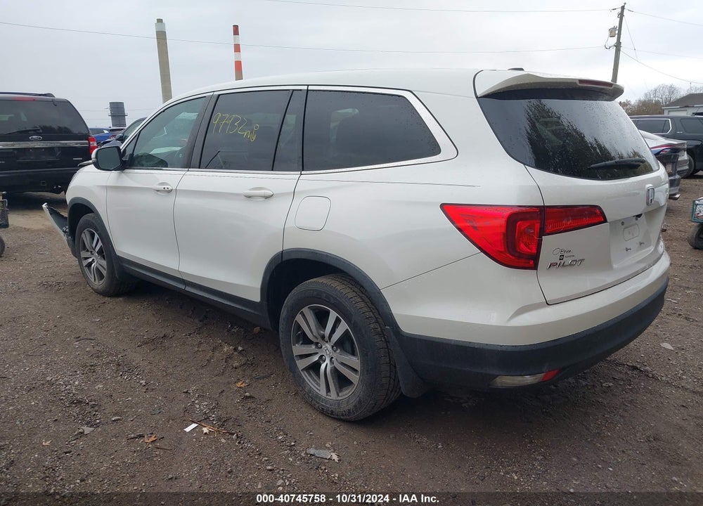 2017 HONDA PILOT EX-L VIN: 5FNYF6H55HB085824
