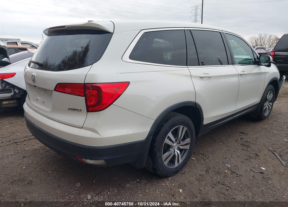 2017 HONDA PILOT EX-L VIN: 5FNYF6H55HB085824