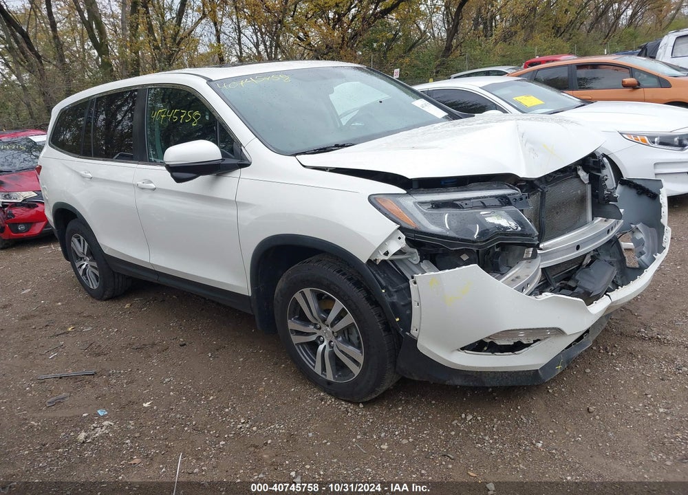 2017 HONDA PILOT EX-L VIN: 5FNYF6H55HB085824
