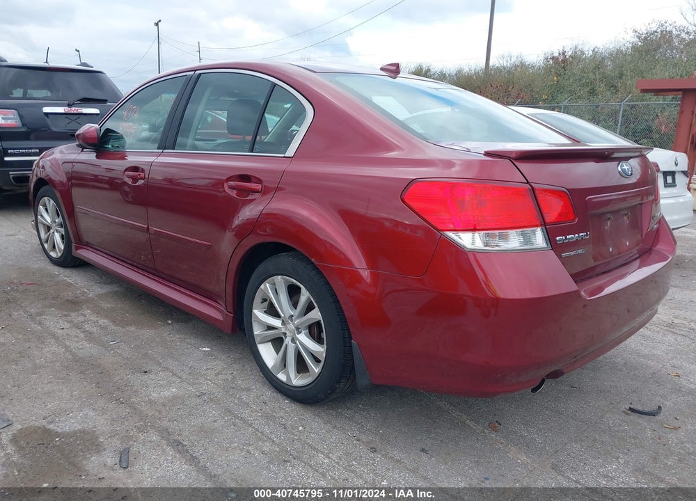 2013 SUBARU LEGACY 3.6R LIMITED VIN: 4S3BMDK65D2012869