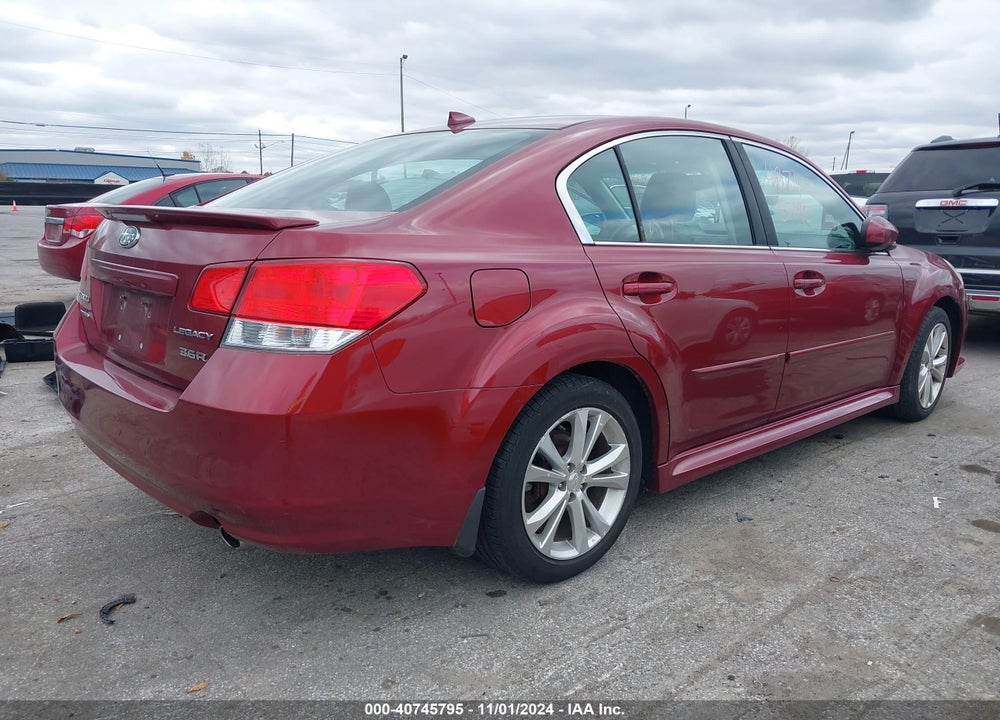 2013 SUBARU LEGACY 3.6R LIMITED VIN: 4S3BMDK65D2012869