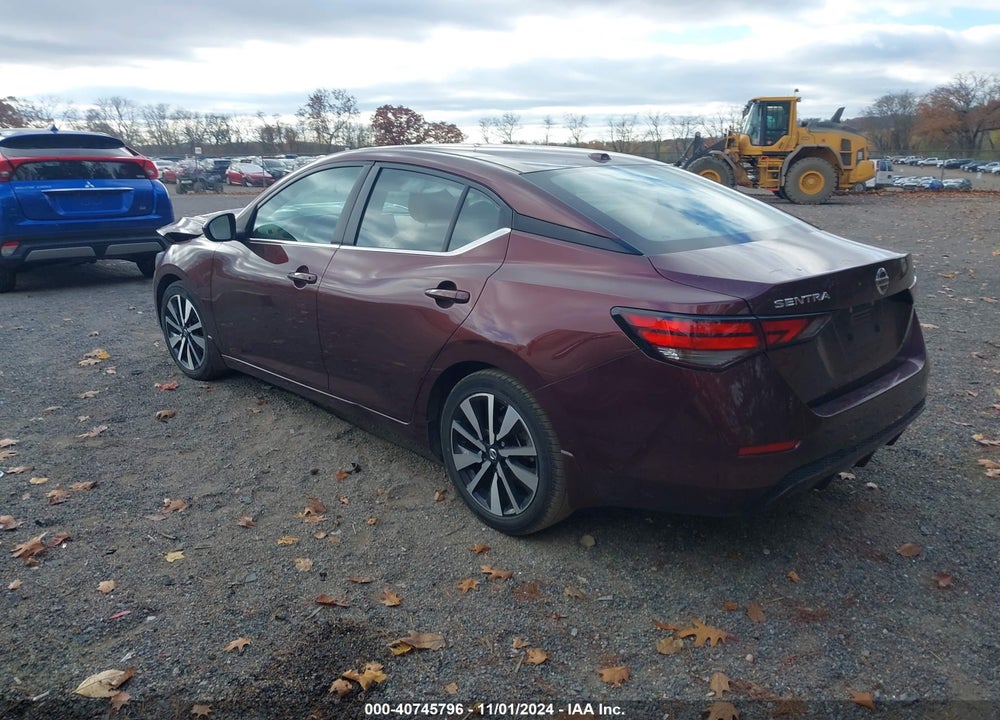 2022 NISSAN SENTRA SV XTRONIC CVT VIN: 3N1AB8CV5NY221372