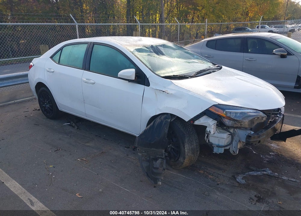 2019 TOYOTA COROLLA LE VIN: 2T1BURHE0KC176296
