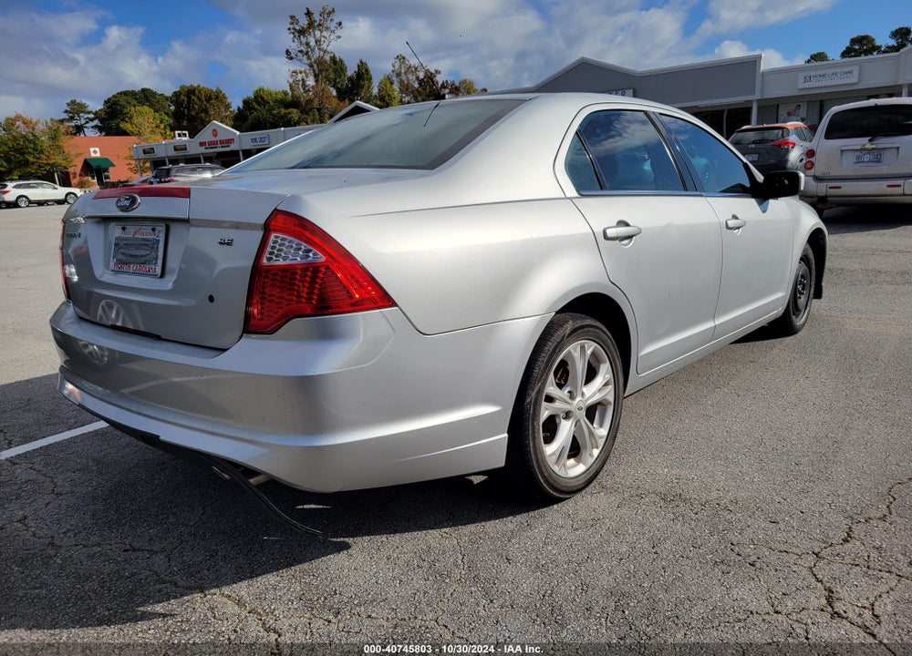 2012 FORD FUSION SE VIN: 3FAHP0HA2CR281286