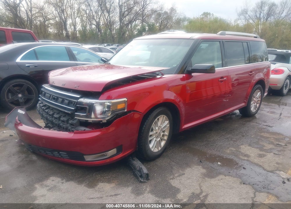 2014 FORD FLEX SEL VIN: 2FMHK6C87EBD17017