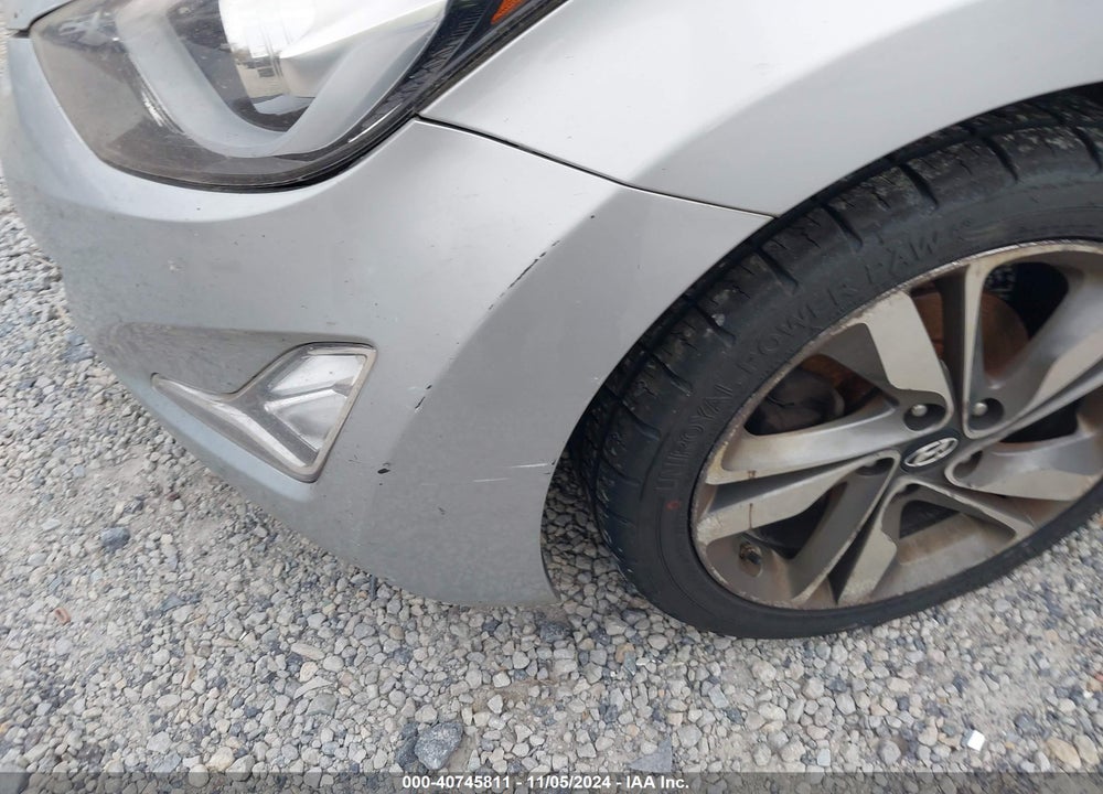 2014 HYUNDAI ELANTRA LIMITED VIN: 5NPDH4AE3EH507173