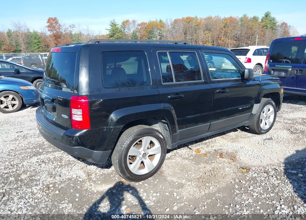 2012 JEEP PATRIOT LATITUDE VIN: 1C4NJRFB8CD571863