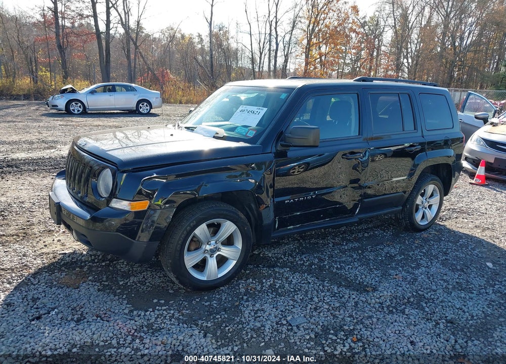 2012 JEEP PATRIOT LATITUDE VIN: 1C4NJRFB8CD571863