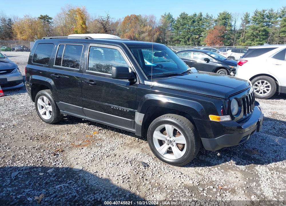 2012 JEEP PATRIOT LATITUDE VIN: 1C4NJRFB8CD571863