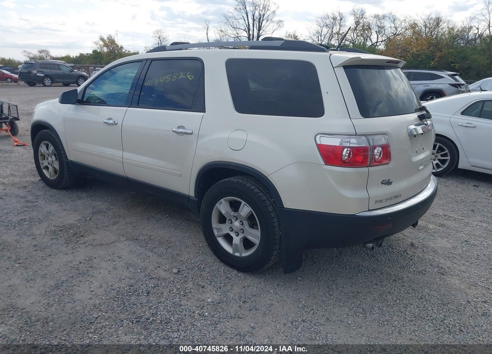 2012 GMC ACADIA SLE VIN: 1GKKRPED7CJ229488