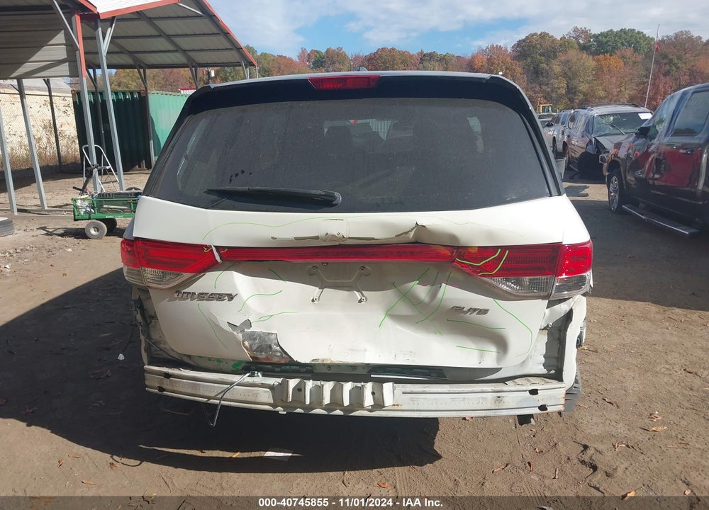 2014 HONDA ODYSSEY TOURING/TOURING ELITE VIN: 5FNRL5H90EB078866