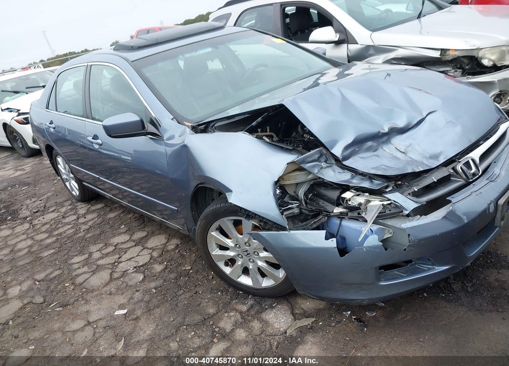 2007 HONDA ACCORD 3.0 EX VIN: 1HGCM66897A054050