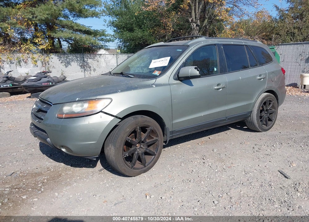 2007 HYUNDAI SANTA FE GLS VIN: 5NMSG73D87H102474