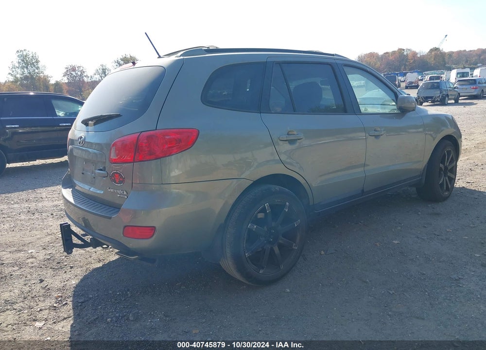 2007 HYUNDAI SANTA FE GLS VIN: 5NMSG73D87H102474