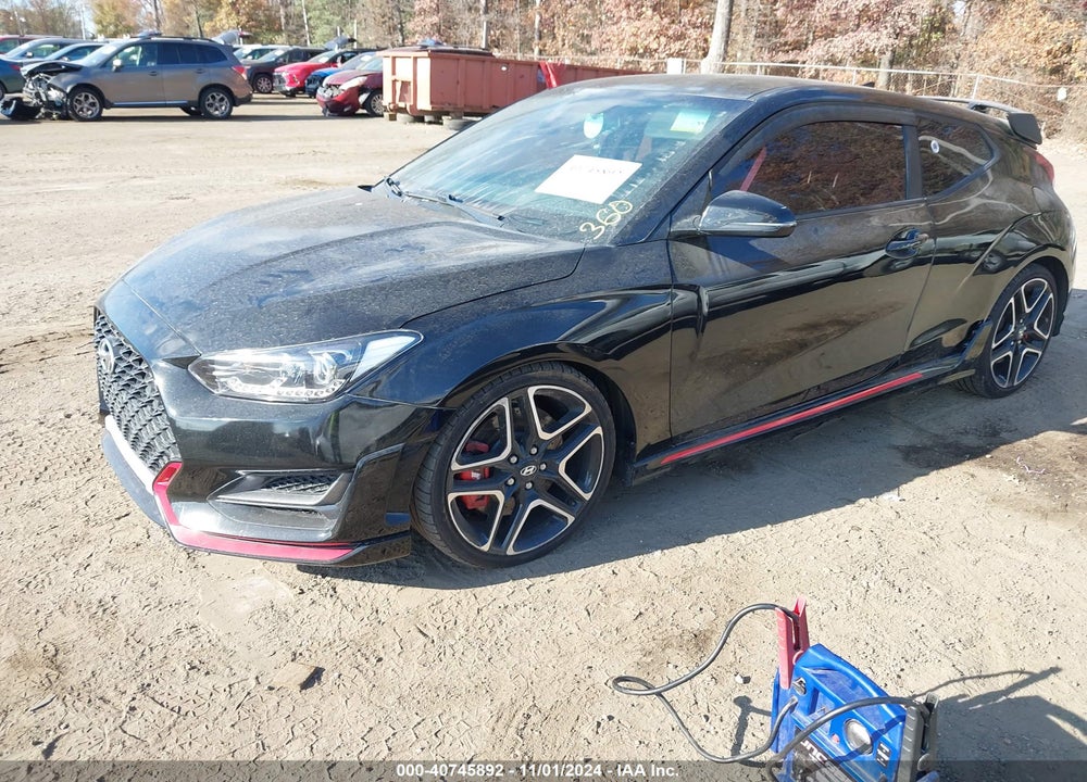 2019 HYUNDAI VELOSTER N VIN: KMHT36AH8KU002601
