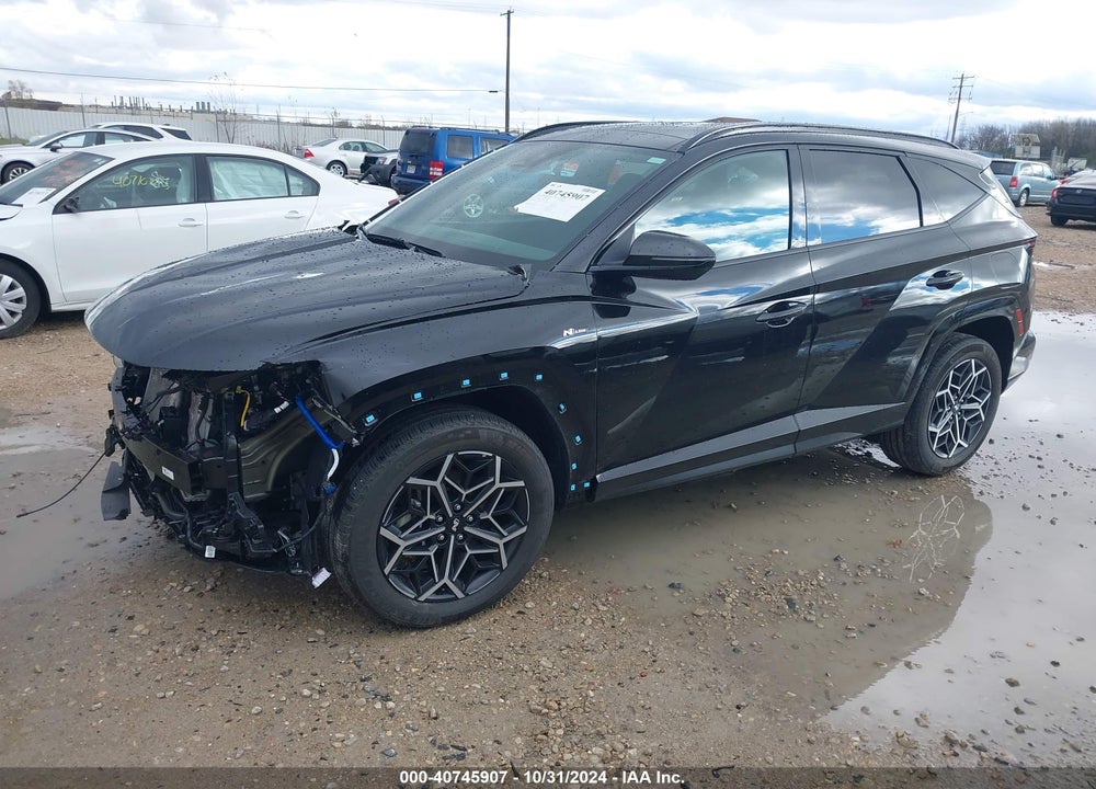 2024 HYUNDAI TUCSON HYBRID N LINE VIN: KM8JFCD14RU179877