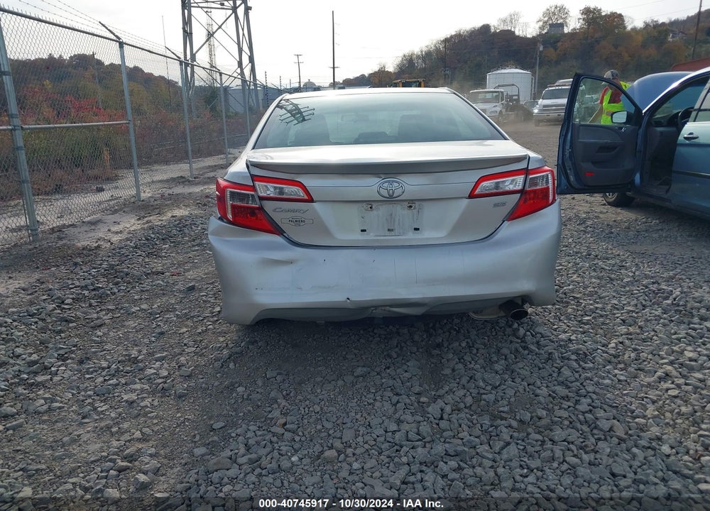 2012 TOYOTA CAMRY SE VIN: 4T1BF1FKXCU195300