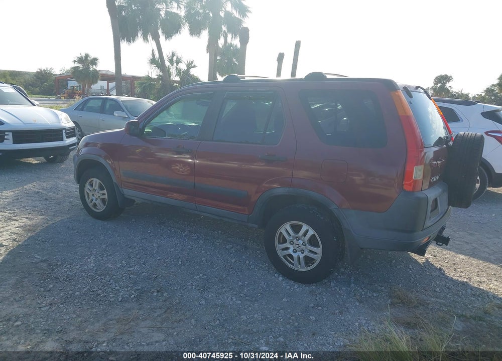 2002 HONDA CR-V EX VIN: SHSRD78892U003961