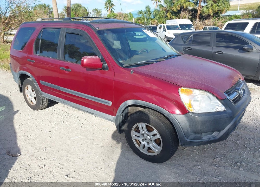 2002 HONDA CR-V EX VIN: SHSRD78892U003961