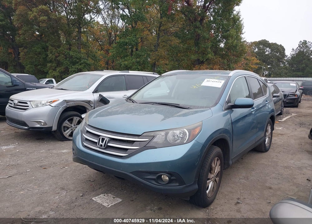 2014 HONDA CR-V EX-L VIN: 5J6RM4H76EL103430