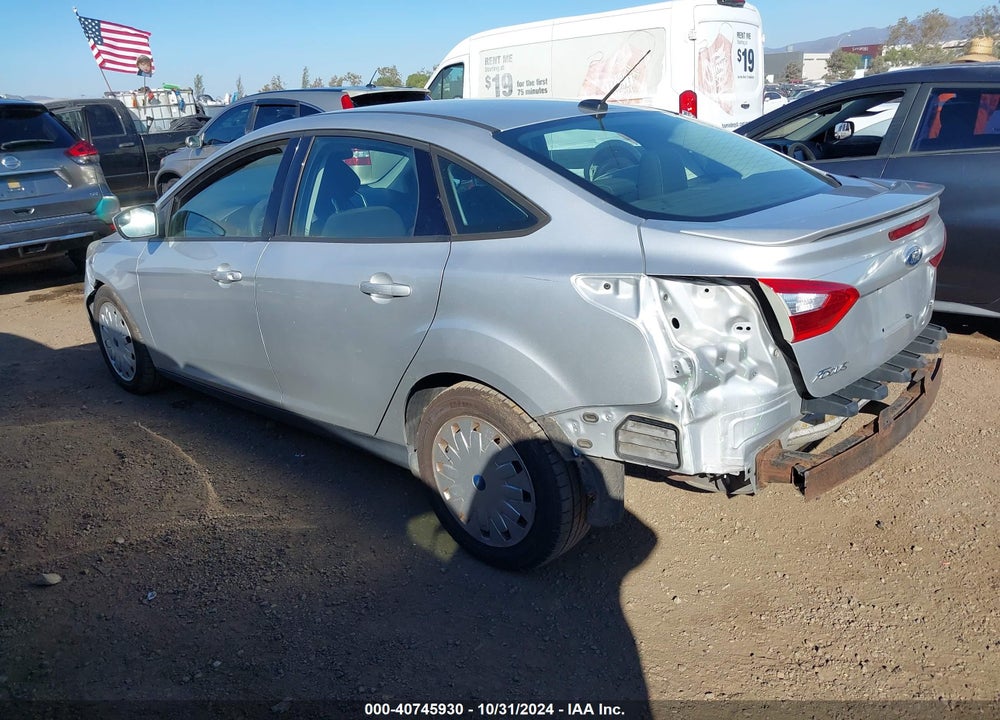 2012 FORD FOCUS SE VIN: 1FAHP3F28CL204613