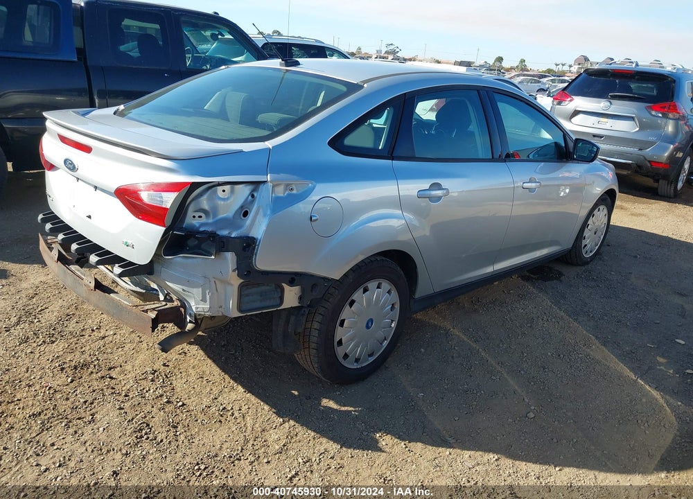 2012 FORD FOCUS SE VIN: 1FAHP3F28CL204613