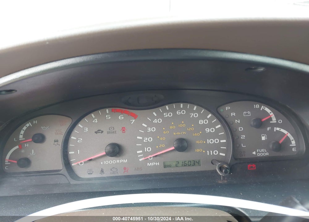 2002 TOYOTA SEQUOIA SR5 V8 VIN: 5TDZT34A82S057646