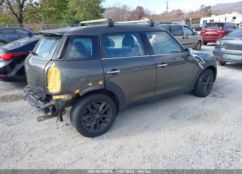 2012 MINI COOPER COUNTRYMAN S VIN: WMWZC3C53CWL85771