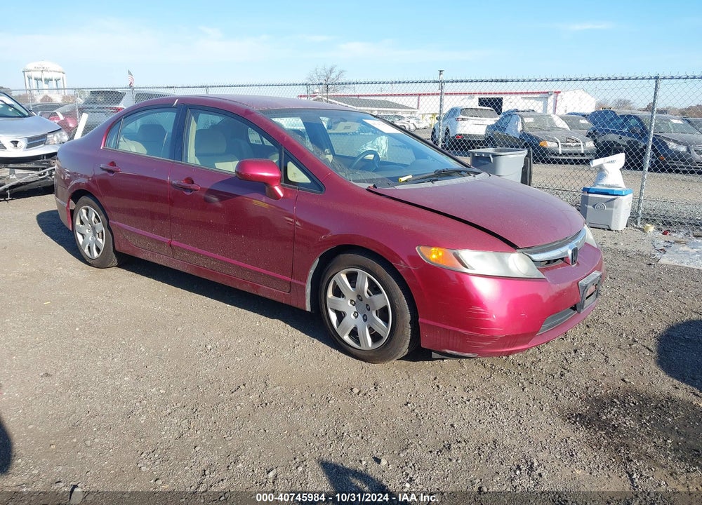 2006 HONDA CIVIC LX VIN: 2HGFA16556H524749