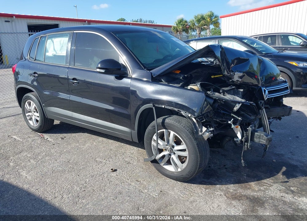 2014 VOLKSWAGEN TIGUAN S VIN: WVGAV3AXXEW524775