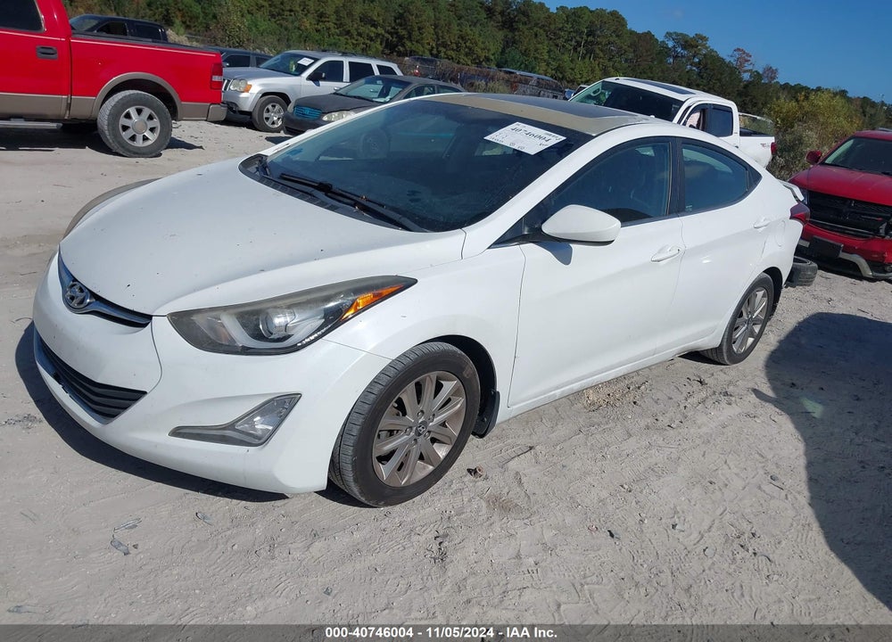 2015 HYUNDAI ELANTRA SE VIN: 5NPDH4AE5FH608717