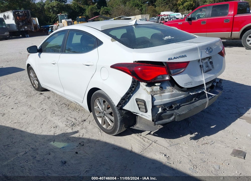 2015 HYUNDAI ELANTRA SE VIN: 5NPDH4AE5FH608717