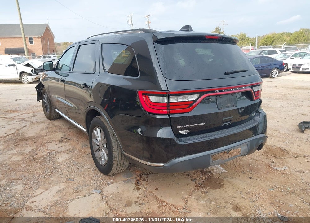 2015 DODGE DURANGO SXT VIN: 1C4RDHAG6FC244653