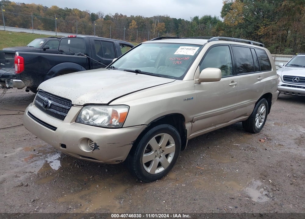 2006 TOYOTA HIGHLANDER HYBRID V6 VIN: JTEDW21A660011270