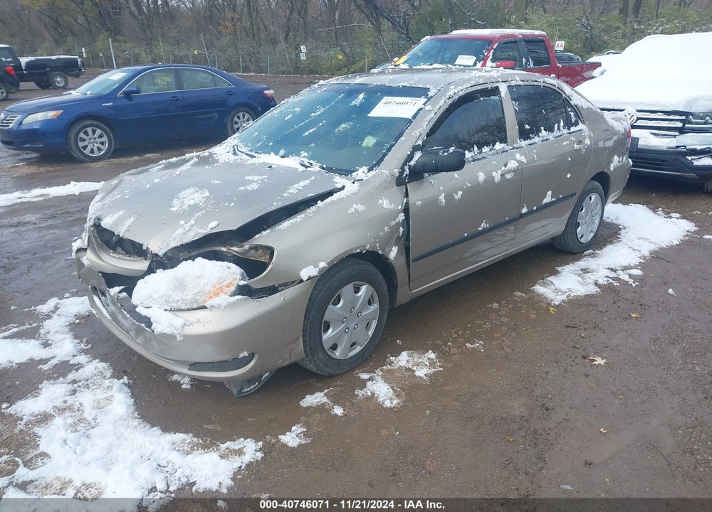 2008 TOYOTA COROLLA CE VIN: 2T1BR32E88C918010
