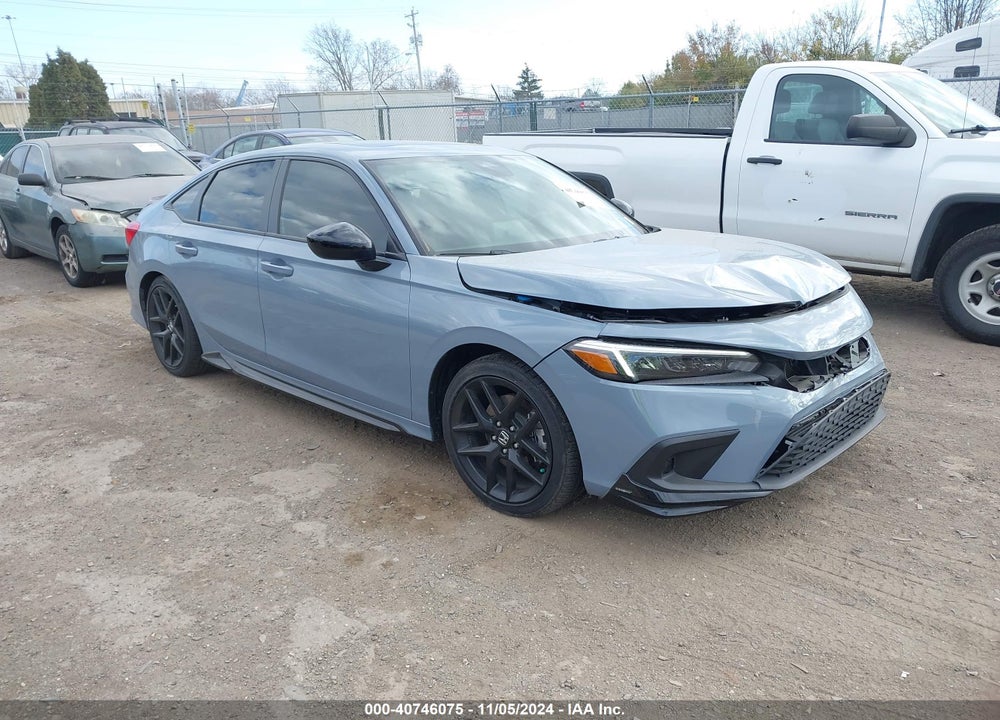 2022 HONDA CIVIC SI SEDAN VIN: 2HGFE1E51NH470421