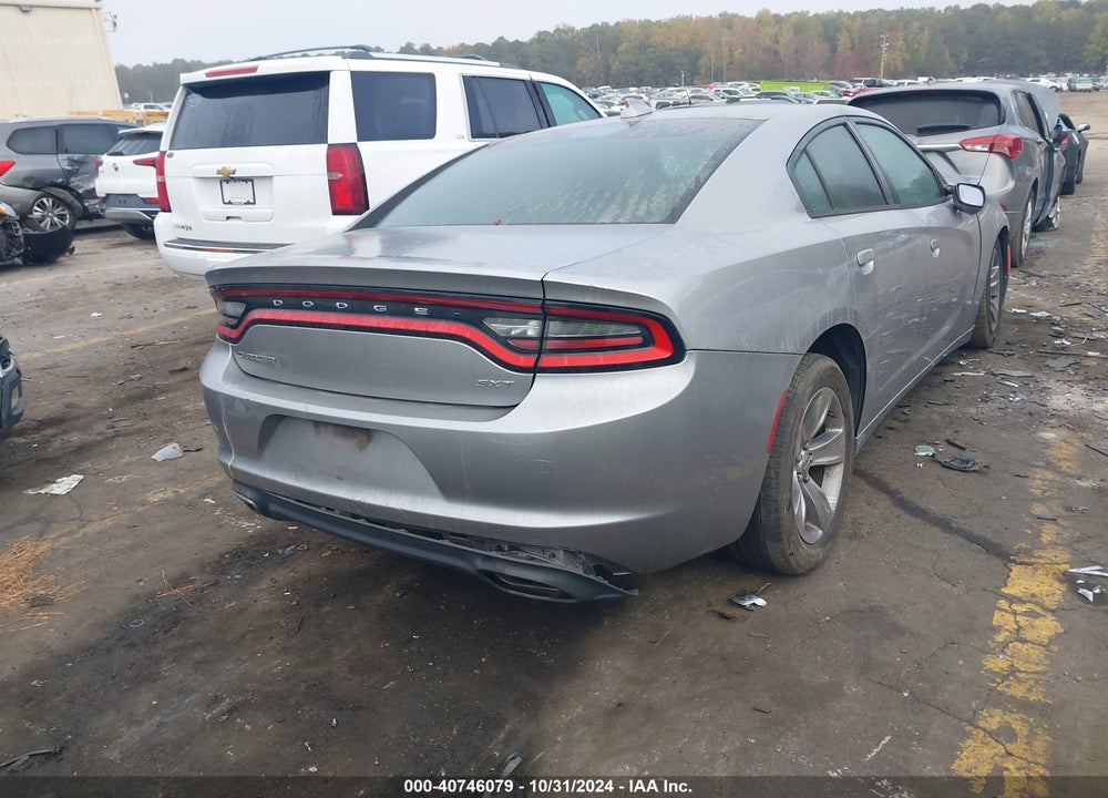 2016 DODGE CHARGER SXT VIN: 2C3CDXHG2GH178501