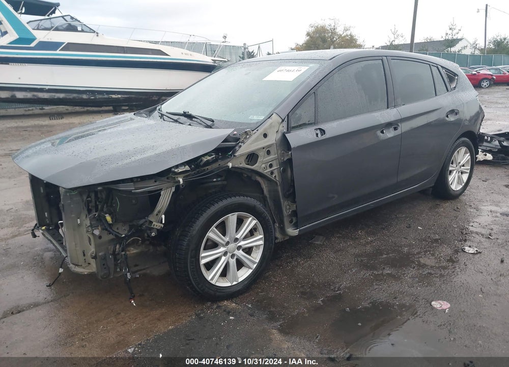 2019 SUBARU IMPREZA 2.0I VIN: 4S3GTAB63K3722710