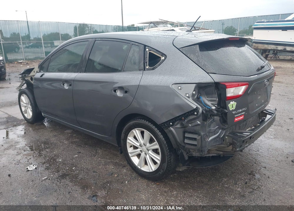 2019 SUBARU IMPREZA 2.0I VIN: 4S3GTAB63K3722710