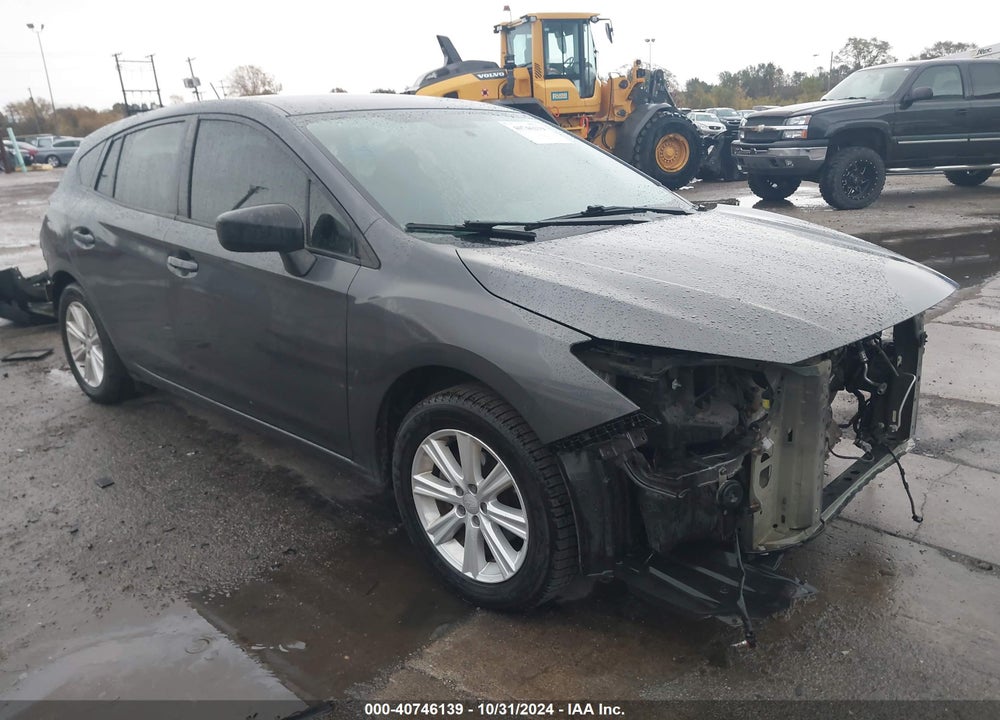 2019 SUBARU IMPREZA 2.0I VIN: 4S3GTAB63K3722710