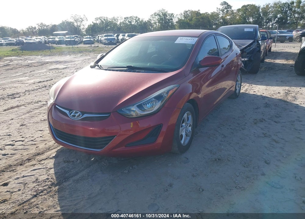 2015 HYUNDAI ELANTRA SE VIN: 5NPDH4AE1FH598929