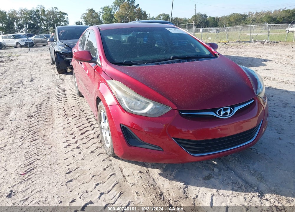 2015 HYUNDAI ELANTRA SE VIN: 5NPDH4AE1FH598929