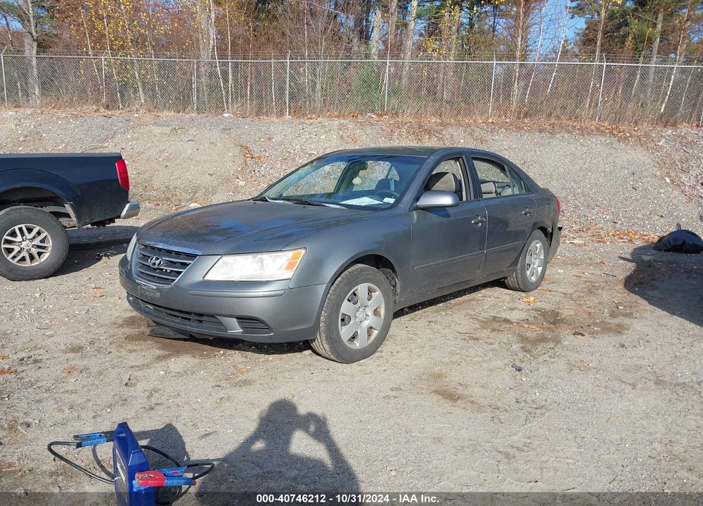 2009 HYUNDAI SONATA GLS VIN: 5NPET46C89H421034