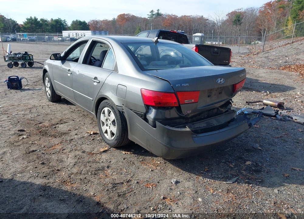 2009 HYUNDAI SONATA GLS VIN: 5NPET46C89H421034