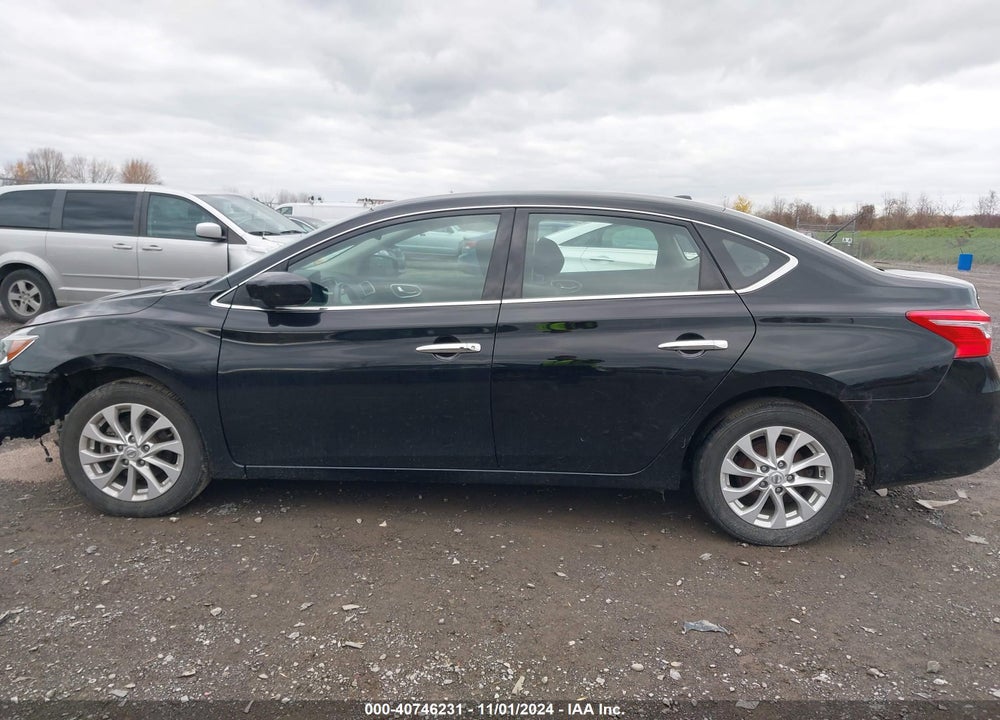 2019 NISSAN SENTRA SV VIN: 3N1AB7AP0KY274278