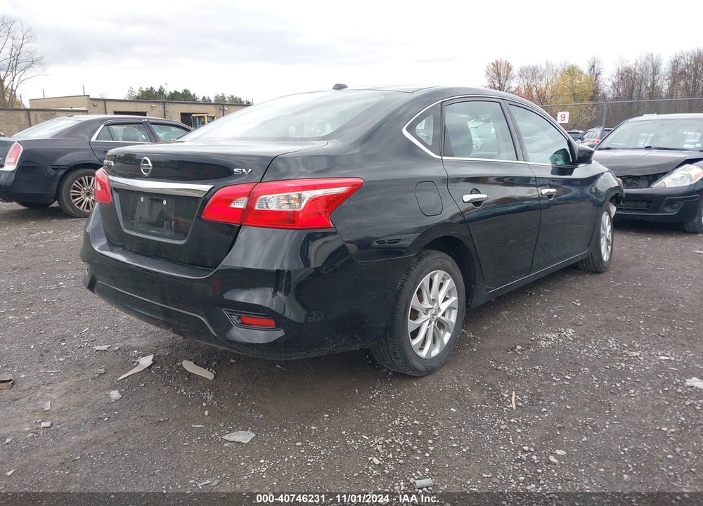 2019 NISSAN SENTRA SV VIN: 3N1AB7AP0KY274278